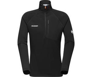 Mammut - Pile leggera con zip - Aenergy Light ML Half Zip Pull Men Black per Uomo in Poliestere Riciclato - Taglia S - Nero