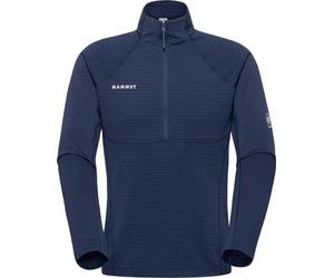 Mammut - Pile stretch con Polartec® mezza cerniera - Taiss ML Half Zip Pull Men Marine per Uomo in Poliestere Riciclato - Taglia M - Blu navy