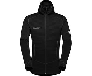 Mammut - Polaire légère et extensible zippée - Taiss Light ML Hooded Jacket Men Black per Uomo - Taglia L - Nero