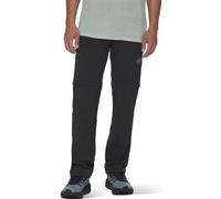Mammut Runbold IV Zip Off M - pantaloni trekking - uomo 46 Black man Recycled Polyamide,Fair Wear Foundation,Bluesign