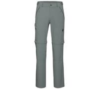 Mammut Runbold IV Zip Off M - pantaloni trekking - uomo 52 Dark Grey man Recycled Polyamide,Fair Wear Foundation,Bluesign