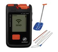 Mammut Set Barryvox S2: dispositivo ARTVA+pala+sonda Black unisex