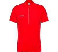 Mammut - T-shirt leggera e traspirante - Aenergy FL Half Zip T-Shirt Men Mammut Red per Uomo - Taglia M - rosso rosso M