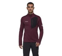 Mammut Taiss Light ML - felpa in pile - uomo M Dark Red/Black man Fair Wear Foundation,Bluesign