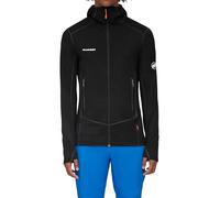 Mammut Taiss Light ML Hooded Jacket Men | Giacca in Pile Sportiva da Montagna da Uomo con Zip e Cappuccio | Nero, XL