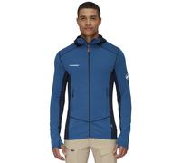 Mammut Taiss Light ML Hooded Jkt M - felpa in pile - uomo L Blue man Fair Wear Foundation,Bluesign