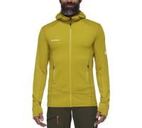 Mammut Taiss Light ML Hooded Jkt M - felpa in pile - uomo M Yellow man Fair Wear Foundation,Bluesign