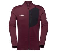 Mammut Taiss Light ML - felpa in pile - uomo XL Dark Red/Black man Fair Wear Foundation,Bluesign