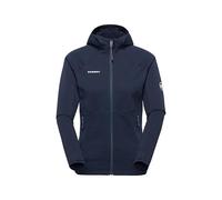 Pile mammut taiss hooded blu donna