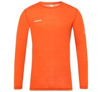 Mammut - Tree Wool Firstlayer Longsleeve - Maglia funzionale M arancione