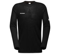 Mammut - Tree Wool Firstlayer Longsleeve - Maglia funzionale S nero