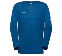 Mammut - Tree Wool Firstlayer Longsleeve - Maglia funzionale XL blu