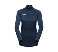 Mammut Trift Half Zip a Maniche Lunghe da Donna Marine XS