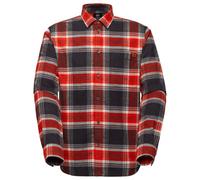 Camicia da uomo Mammut Trovat Longsleeve Shirt Men Taglia: L / Colore: nero/rosso