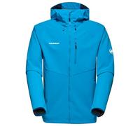 Mammut - Ultimate Comfort SO Hooded Jacket - Giacca softshell M blu