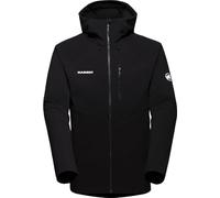 Mammut Ultimate Comfort SO Hooded Jacket Men | Giacca Softshell da Uomo con Cappuccio | Nero, M