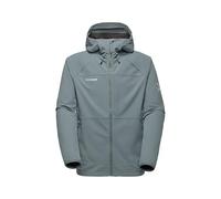 Mammut - Ultimate Comfort Softshell Hooded Jacket - Giacca softshell L turchese