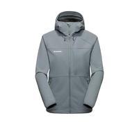 Mammut Ultimate Comfort SO Hooded Jacket Women | Giacca Softshell da Donna con Cappuccio | Strata, L
