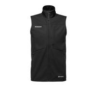Mammut Ultimate VIII SO Vest Men | Gilet Softshell da Uomo Leggero | Nero, XL