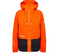 Mammut - Veste imperméable et respirante en GORE-TEX® ePE - Eiger Free Advanced HS Hooded Jacket Men Eiger Orange Black - Taglia XL - Nero
