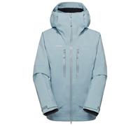 Mammut - Women's Crater Pro Hardshell Hooded Jacket - Giacca antipioggia XL grigio/turchese