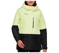 Mammut - Women's Fall Line Hardshell Thermo Hooded Jacket - Giacca da sci XL nero/giallo