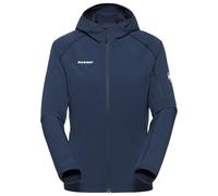 Mammut Madris Light ML Hooded - felpa in pile - donna S Dark Blue woman Fair Wear Foundation,Recycled Polyester,Heiq Fresh,Bluesign