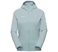 Mammut - Women's Madris Light Midlayer Hooded Jacket - Giacca in pile S grigio/turchese