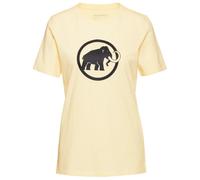 T-shirt Mammut Core Classic manica corta giallo biancastro donna - XS