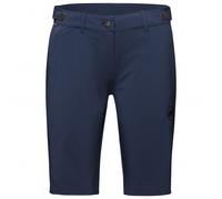 Pantaloni corti Mammut Runbold blu marino donna - XXS