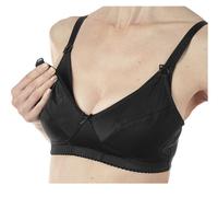 Chicco Reggiseno Allattamento Mammy Microfibra Nero Taglia 4C
