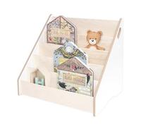 MAMOI® Libreria per bambini - scaffale per bambini, organizer libri per cameretta, scaffale porta libri, autoportante, scaffale per riporre libri, cassetta porta libri