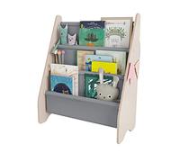 MAMOI® Libreria verticale per bambini, Porta libri in legno naturale, Scaffale librerie bambino, Mobile bambini ana design moderno scandinavo