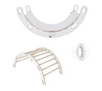 MAMOI® Palestra Bambini Arrampicata con Tappetino, cuscino per altalena, triangolo di arrampicata, arco di legno per bambini, parco giochi, di arrampicata per interni a partire