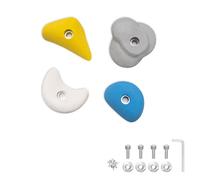 MAMOI® Prese da Arrampicata, Set di Pietre da Arrampicata da Parete, Prese da Arrampicata per Interni ed Esterni, Prese per Bambini, Prese da Boulder, Set con Accessori di Montaggio, Prodotto nell’UE