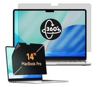 Mamol 360° Filtro Privacy per MacBook Pro 14 Pollici (2021-2025, M1,M2,M3,M4,M5),Filtro Anti Spia/Blu Luce Filtro Schermo Privacy 14.2 Pollici