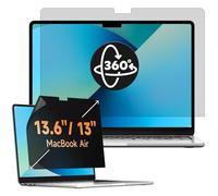 Mamol Filtro privacy a 360° per MacBook Air 13,6" M4 2025/M3 2024/M2 2022, filtro anti spia/blu luce filtro schermo privacy per Mac 13,6" (per MacBook 13,6)
