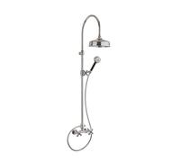 Mamoli 1938 sistema doccia con miscelatore a due comandi, doccetta e soffione doccia, 3038F2140621, 1938 cromo [Rubinetteria Bagno > Colonne Doccia]