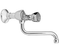 Mamoli Alfa Beta Rubinetto Cucina A Parete A Bocca Alta E Girevole Codice Prod: 70330741b121