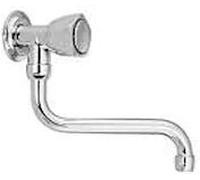 Mamoli Alfa Beta Rubinetto Cucina A Parete Con Bocca Girevole Codice Prod: 71710740b121