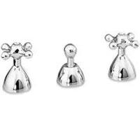 Mamoli Epoca Rubinetto Bidet Senza Bocca 3 Fori Con Piletta Codice Prod: 55590000e051