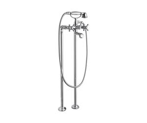 Mamoli Epoca set rubinetto vasca, installazione a pavimento, miscelatore a due comandi, 1039F311E021, Epoca cromo [Rubinetteria Bagno > Rubinetteria Vasca]