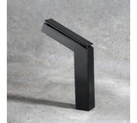 Mamoli Mendini rubinetto lavabo con corpo del rubinetto rialzato, 48560000C00K, Mendini nero opaco [Rubinetteria Bagno > Rubinetteria Lavabo]