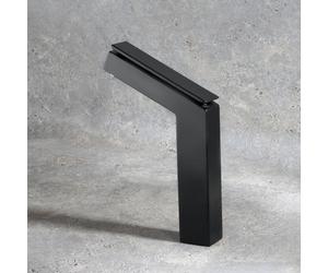 Mamoli Mendini rubinetto lavabo con corpo del rubinetto rialzato, 48560000C00K, Mendini nero opaco [Rubinetteria Bagno > Rubinetteria Lavabo]