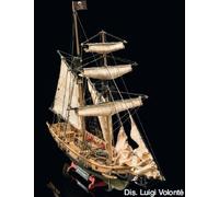 Dusek Mamoli MV82 - BLACKBEARD - Corsair's Sloop - 1:57 - Scatola di montaggio