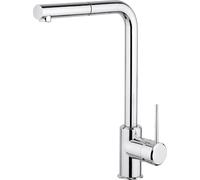 MAMOLI Rubinetto Cucina Miscelatore con Doccetta Estraibile Monocomando colore Inox - 721100000001 Banana Juinior Alto