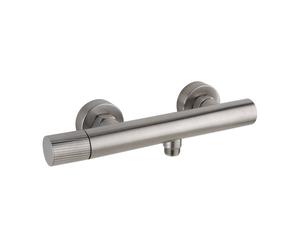 Mamoli Tuttodunpezzo rubinetto doccia monocomando, esterno, 37330000002A, Tuttodunpezzo acciaio inox spazzolato [Rubinetteria Bagno > Rubinetteria Doccia]