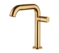 Mamoli Tuttodunpezzo rubinetto lavabo Medium, 47120000005G, Tuttodunpezzo ottone spazzolato [Rubinetteria Bagno > Rubinetteria Lavabo]