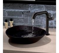 Mamoli Tuttodunpezzo rubinetto lavabo Medium, 47120000005K, Tuttodunpezzo nero opaco [Rubinetteria Bagno > Rubinetteria Lavabo]