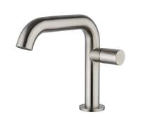 Mamoli Tuttodunpezzo rubinetto lavabo Small, 47100000005A, Tuttodunpezzo acciaio inox spazzolato [Rubinetteria Bagno > Rubinetteria Lavabo]